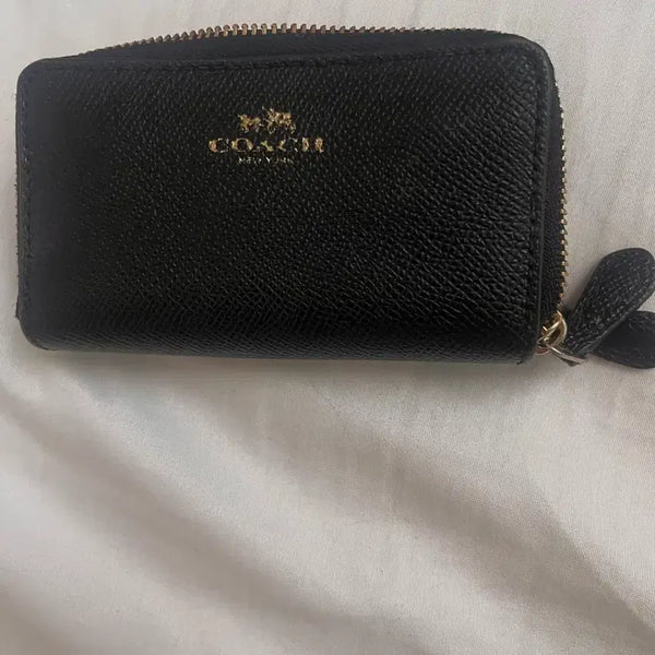 [BUNJANG] Coach Card Holder Black / 코치 카드지갑 블랙
