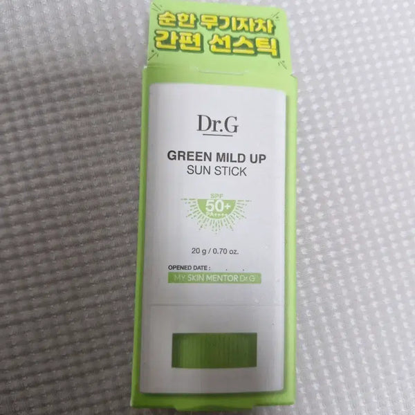 [BUNJANG] Dr.G Green Mild Up Sun Stick SPF50+ / 닥터지 그린 마일드 업 선스틱 SPF50+