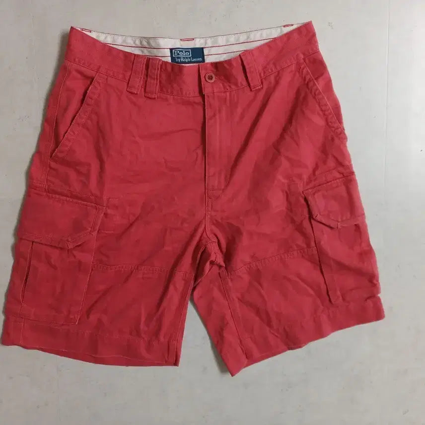 [BUNJANG] Polo Ralph Lauren Men's Workwear Denim Cargo Shorts / 남성 폴로랄프로렌 워크웨어 데님 반바지 (32)
