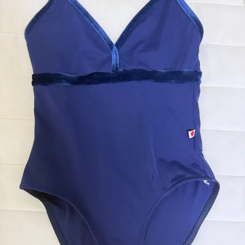 [BUNJANG] Yumiko Zoe Leotard Navy / 유미코 조이레오타드