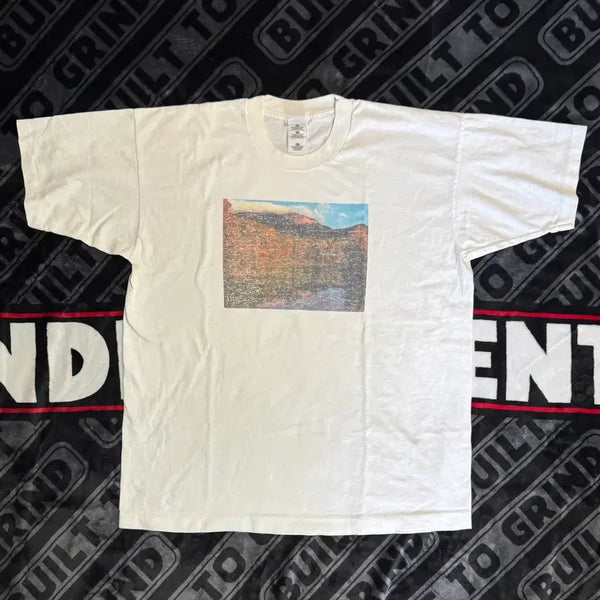 [BUNJANG] Fruit of the Loom Single Stitch T-Shirt White / 싱글 스티치 프룻 오브 더 룸 티 셔츠 화이트