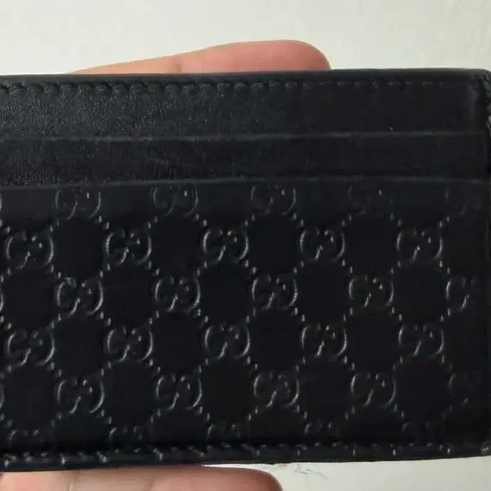 [BUNJANG] Gucci Micro Guccissima Card Holder / 구찌 마이크로 시마 카드지갑