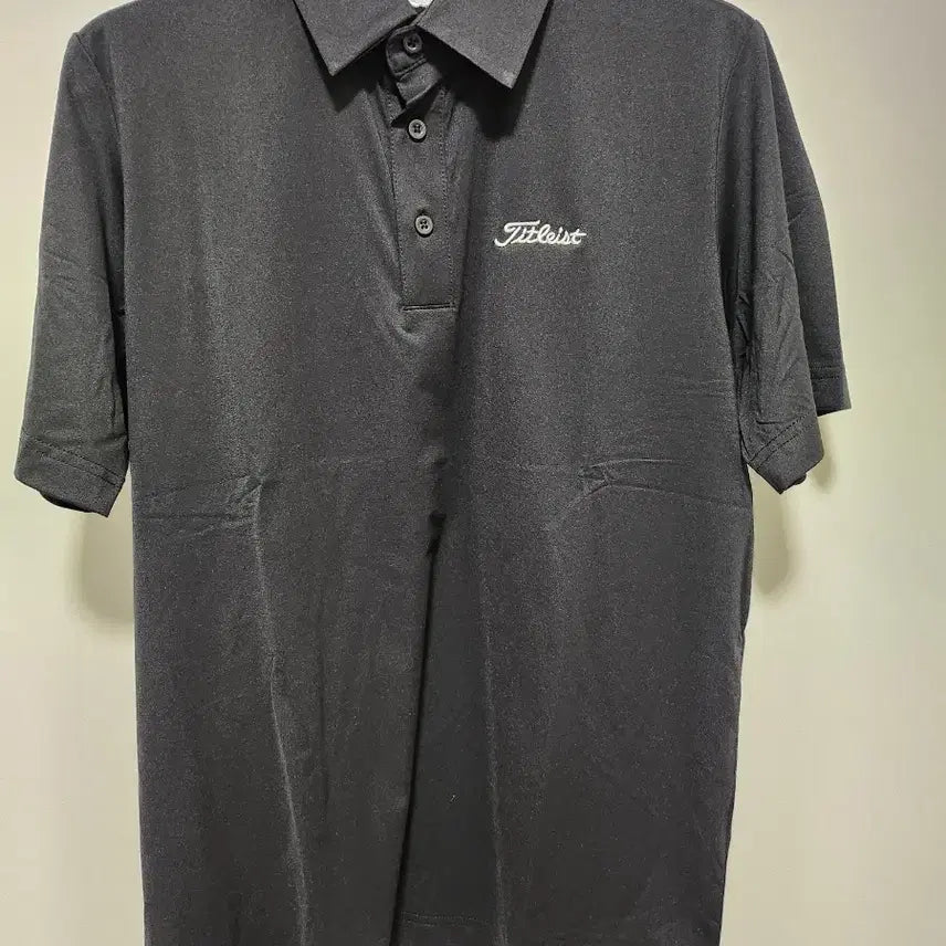 [BUNJANG] Titleist Golf Wear Men's Short Sleeve Polo Shirt Black / 타이틀리스트 골프웨어 남성 반팔 카라티 블랙(새상품)