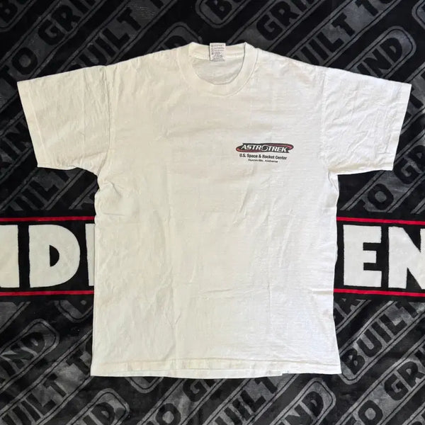 [BUNJANG] Single Stitch Anvil T-shirt White / 싱글 스티치 엔빌 티셔츠 화이트