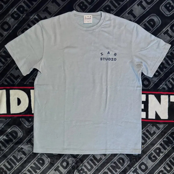 [BUNJANG] IAB Studio 21SS Ash Blue T-Shirt / 아이앱 스튜디오 티셔츠 애쉬 블루 21SS
