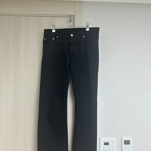[BUNJANG] HELMUT LANG 1999 F/W Black Denim Pants / HELMUT LANG, 1999F/W, BLACK DENIM PANTS