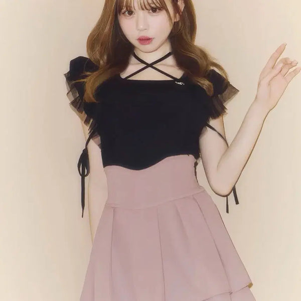 [BUNJANG] Michelle Macaron Kusmi Pink Skirt M / 미셸마카롱 쿠스미 핑크 스커트 M
