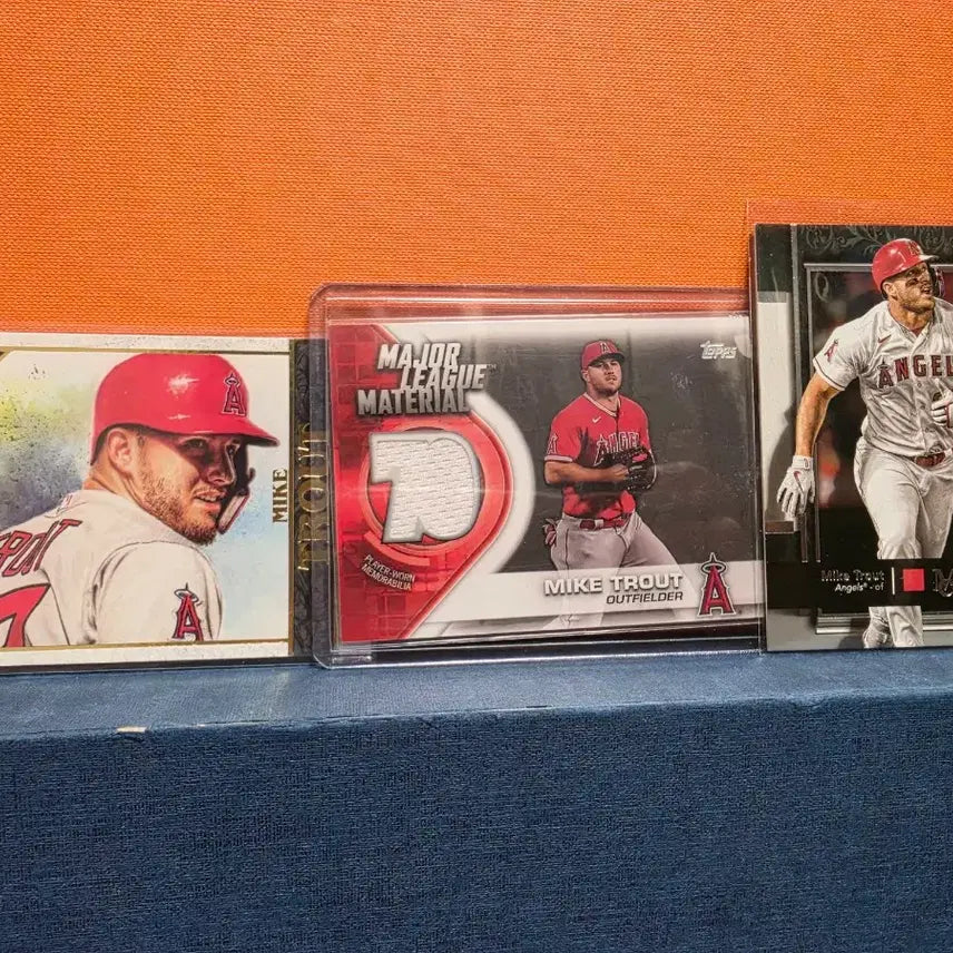 [BUNJANG] Mike Trout Relic 3-Card Lot / [3장] 마이크 트라웃 렐릭 등