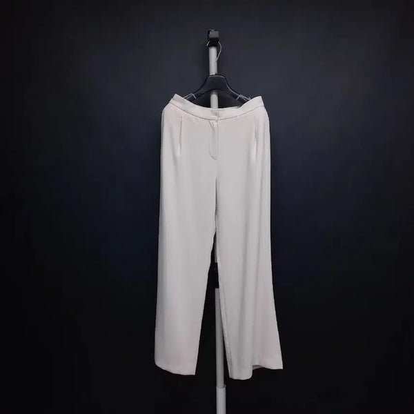 [BUNJANG] Time Wool Blend Straight Fit Pants Ivory / 타임 춘하추 일자통핏  팬츠 64 55
