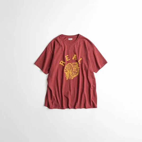 [BUNJANG] BEHAVIOR Tubular T-Shirt Vintage Red / 비헤비어 튜블러 티셔츠 빈티지 레드