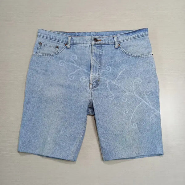 [BUNJANG] Levi's Vintage Cut Denim Shorts Light Wash 35-36 / 35- 36 빈티지 리바이스 커팅 데님반바지 연청 36-467