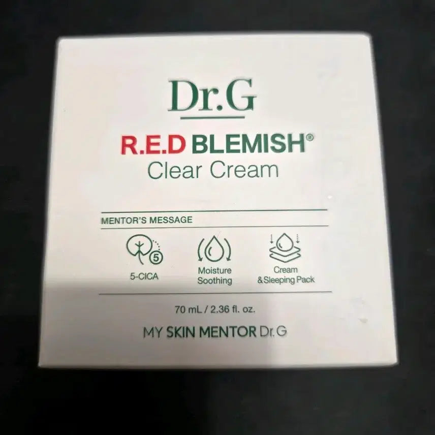 [BUNJANG] Dr.G Red Blemish Clear Cream 70ml / 닥터지 레드 블레미쉬 클리어 크림 70ml