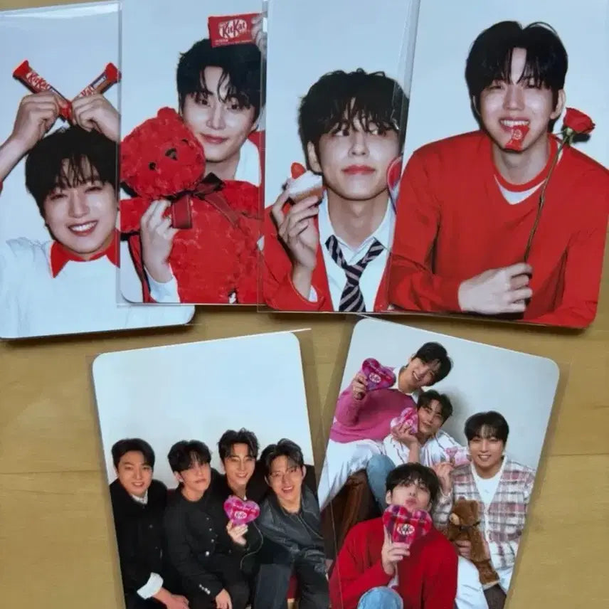 [BUNJANG] Day6 Limited Edition KitKat Photocard Bundle Set / 7월만 급처) 데이식스 킷캣 한정판 포토카드 포카 세트 일괄