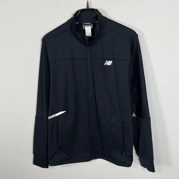 [BUNJANG] New Balance Black Training Jacket L / 뉴발란스 블랙 트레이닝 자켓 점퍼 남100 L 라덴 빈티지