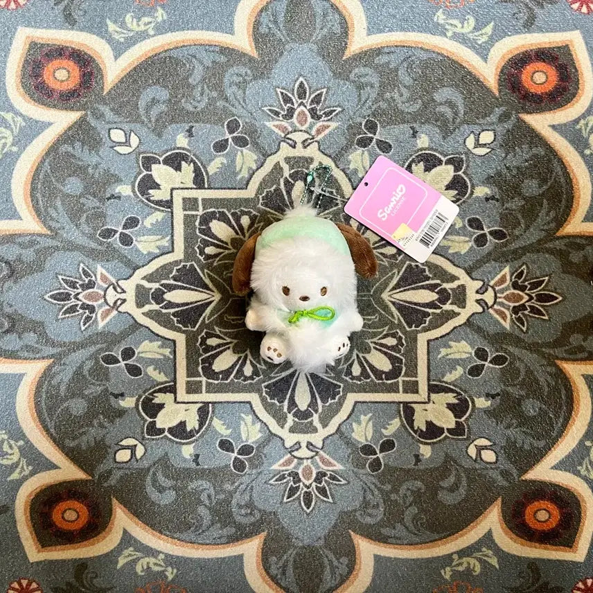 [BUNJANG] Sanrio Pochacco Doll Keychain Color Cape 8cm / 산리오_포차코 인형 키링_컬러망토 8cm 새상품