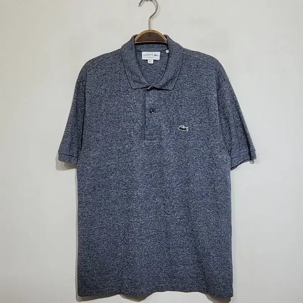 [BUNJANG] Lacoste Men's Half-Sleeve Pique Logo T-Shirt (Size L) / (L) 라코스테 반팔 카라티 보카시 PK 로고 티셔츠