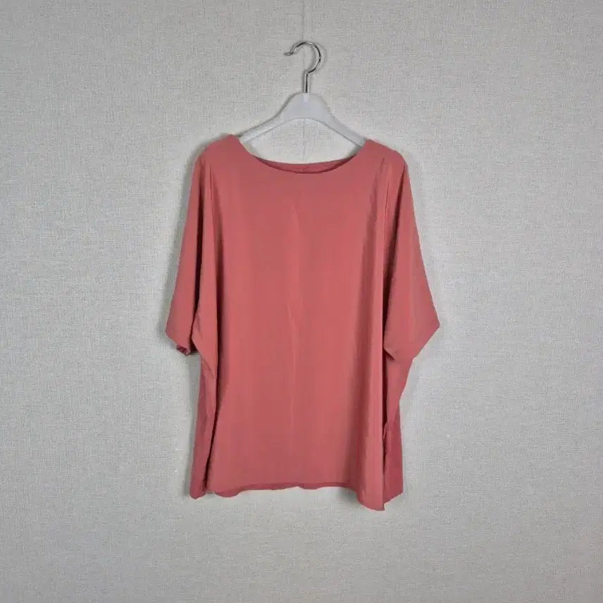 [BUNJANG] Plus Size Modal Blend Blouse Coral Pink / (#88,99추천/105)빅사이즈 모달혼방 코랄핑크 블라우스
