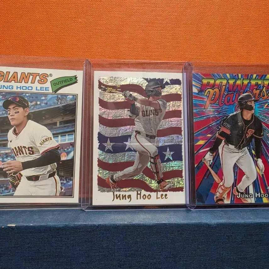 [BUNJANG] Jung Hoo Lee 3-Card Set Baseball Card / [3장] 이정후(Jung  hoo Lee)
