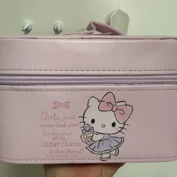[BUNJANG] Hello Kitty Pastel Makeup Pouch / 헬로키티 화장품 파우치