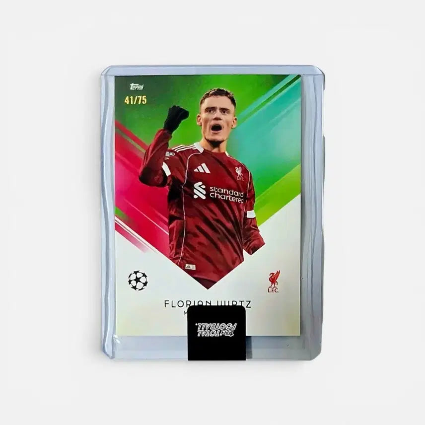 [BUNJANG] Tops Liverpool Wirtz 75 Limited Edition Card / [탑스] 리버풀 비르츠 75한정