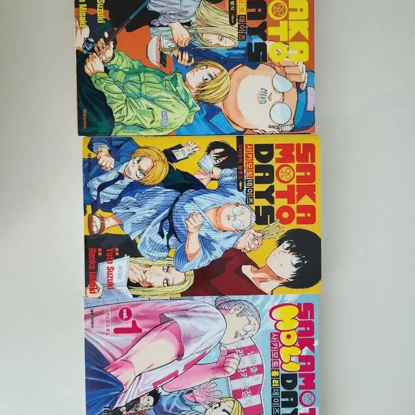 [BUNJANG] Sakamoto Days Novels Vol. 1-2, Holiday Days Vol. 1 Set / 사카모토 데이즈 소설 1,2권, 홀리 데이즈 1권 판매합니다