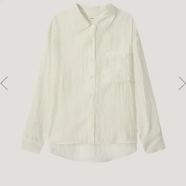 [BUNJANG] Arto Costanza Summer Shirt Ivory / 아르토 코스탄자 여름 셔츠 아이보리