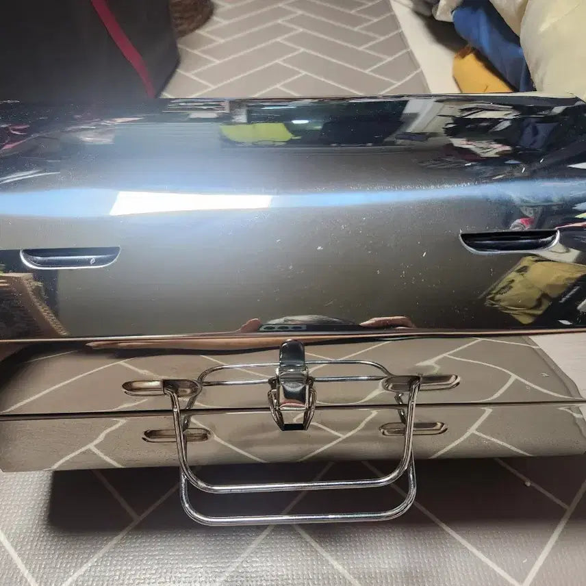 [BUNJANG] Camping Stainless Steel BBQ Grill / 캠핑용 스테인레스 Bbq 그릴