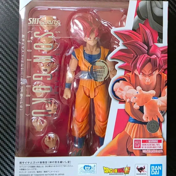 [BUNJANG] S.H.Figuarts Super Saiyan God Goku (Aura of the Gods) / shf 초사이어인 갓 손오공(신의 기를 두른 모습)