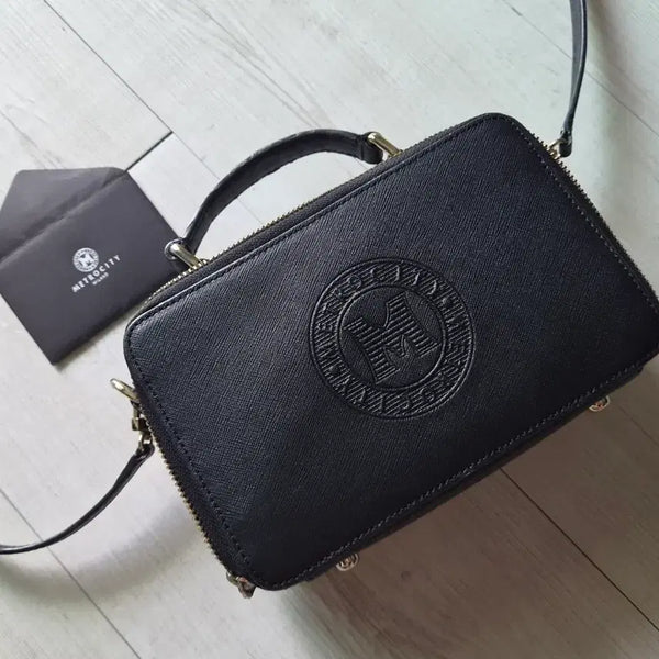 [BUNJANG] MCM Black Mini Bag / 메트로시티 블랙 미니백