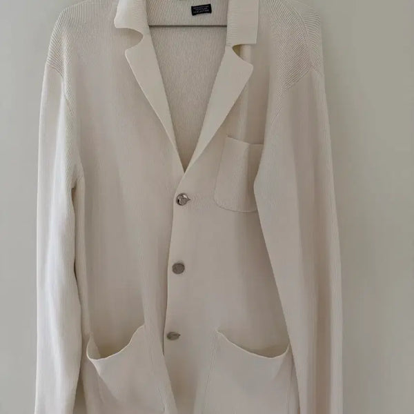 [BUNJANG] Polo Cotton Knit Blazer / 폴로 코튼 니트블레이저