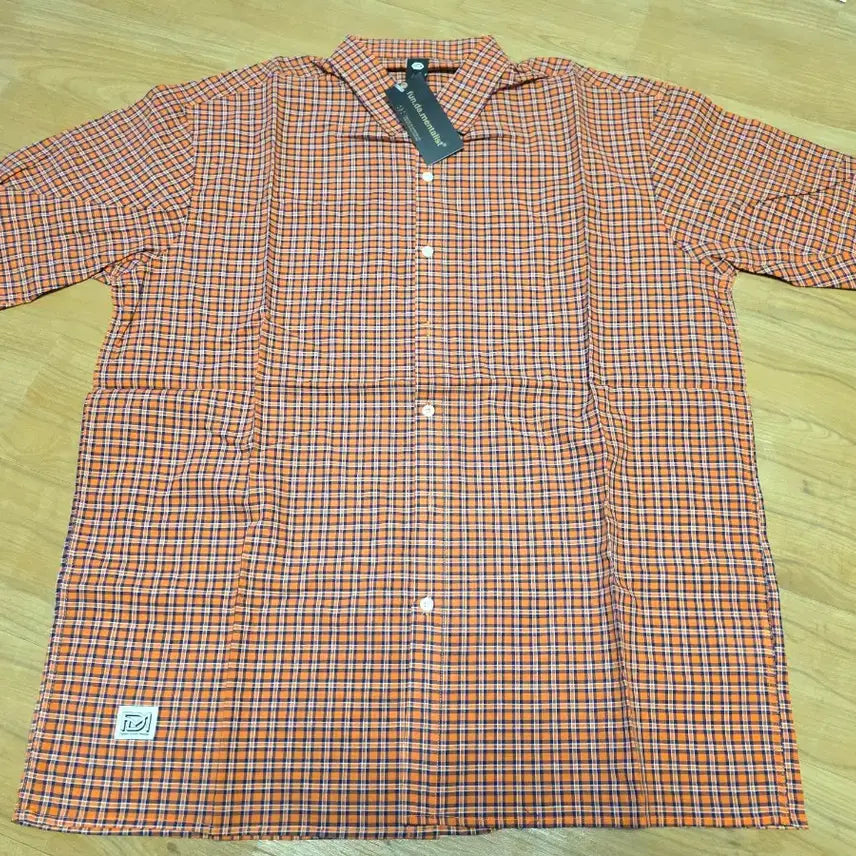 [BUNJANG] Men's Casual Short-Sleeve Shirt (Size 105-110) / 시원하고 멋스런 남방 새거 105-110