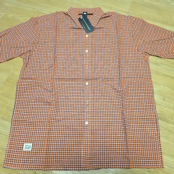 [BUNJANG] Men's Casual Short-Sleeve Shirt (Size 105-110) / 시원하고 멋스런 남방 새거 105-110