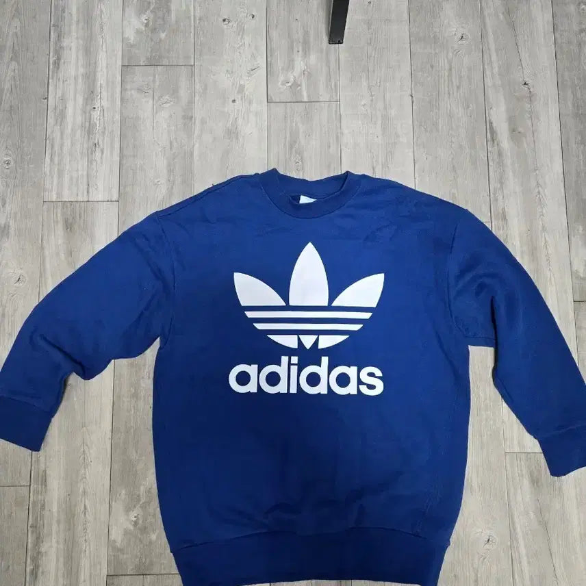 [BUNJANG] Adidas Crewneck Sweatshirt Blue / 아디다스 맨투맨 블루