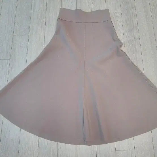 [BUNJANG] Flare Long Skirt (Beige, M) / 데일리룩쇼핑몰 플레어 롱 스커트 M사이즈