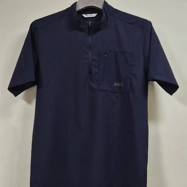 [BUNJANG] Westwood Premium Pique Half-Zip T-Shirt Men's Size 95-100 / 웨스트우드 고급 지지미 포켓 반집업 남자 편한95~100싸이즈