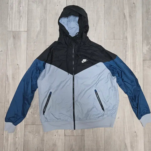 [BUNJANG] Nike Windrunner Jacket / 나이키 윈드러너 바람막이 자켓 블랙/그레이/블루