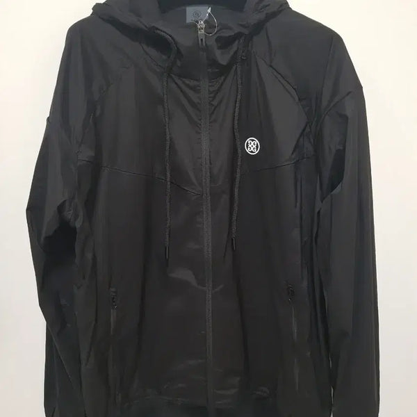 [BUNJANG] G/Fore Golf Hooded Windbreaker Black / 지포어 골프후드 바람막이 블랙(새상품)
