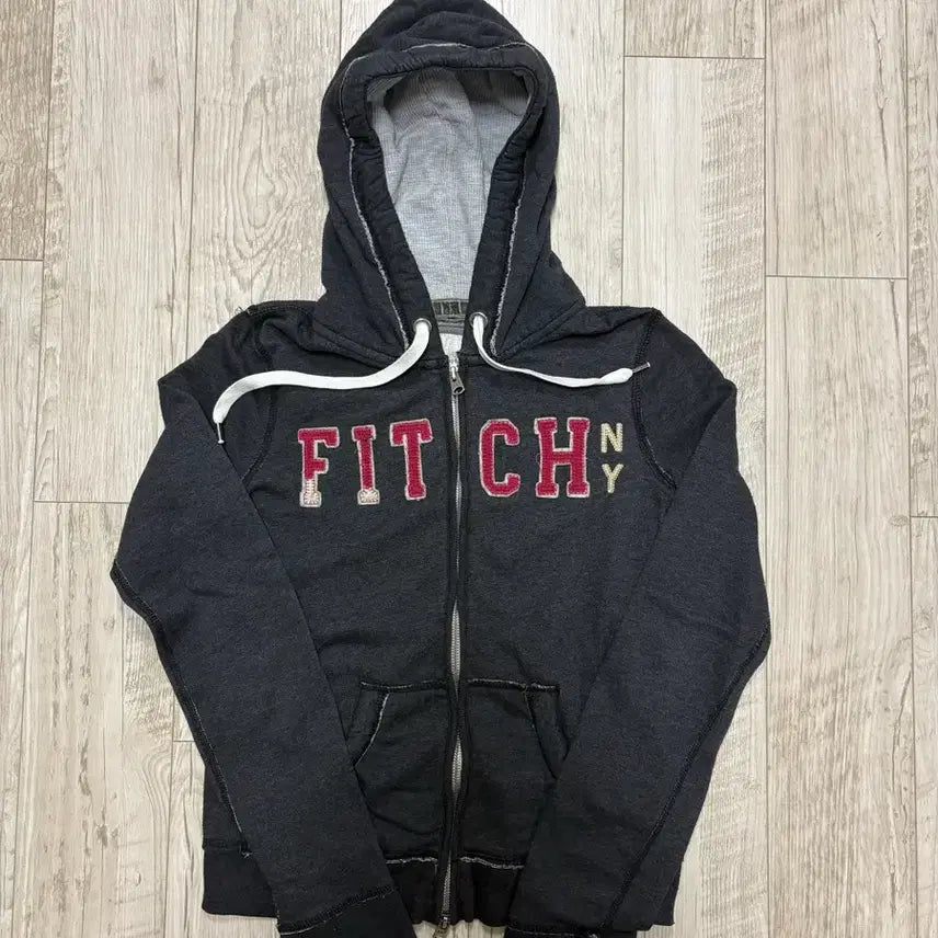 [BUNJANG] Abercrombie & Fitch Fitted Hoodie Zip-Up S / 아베크롬비 딱붙핏 후드집업 s