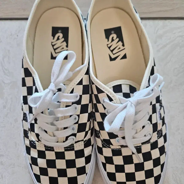 [BUNJANG] Vans Premium Authentic Reissue Checkerboard Sneakers / 반스 프리미엄 어센틱 리이슈 체커보드 270
