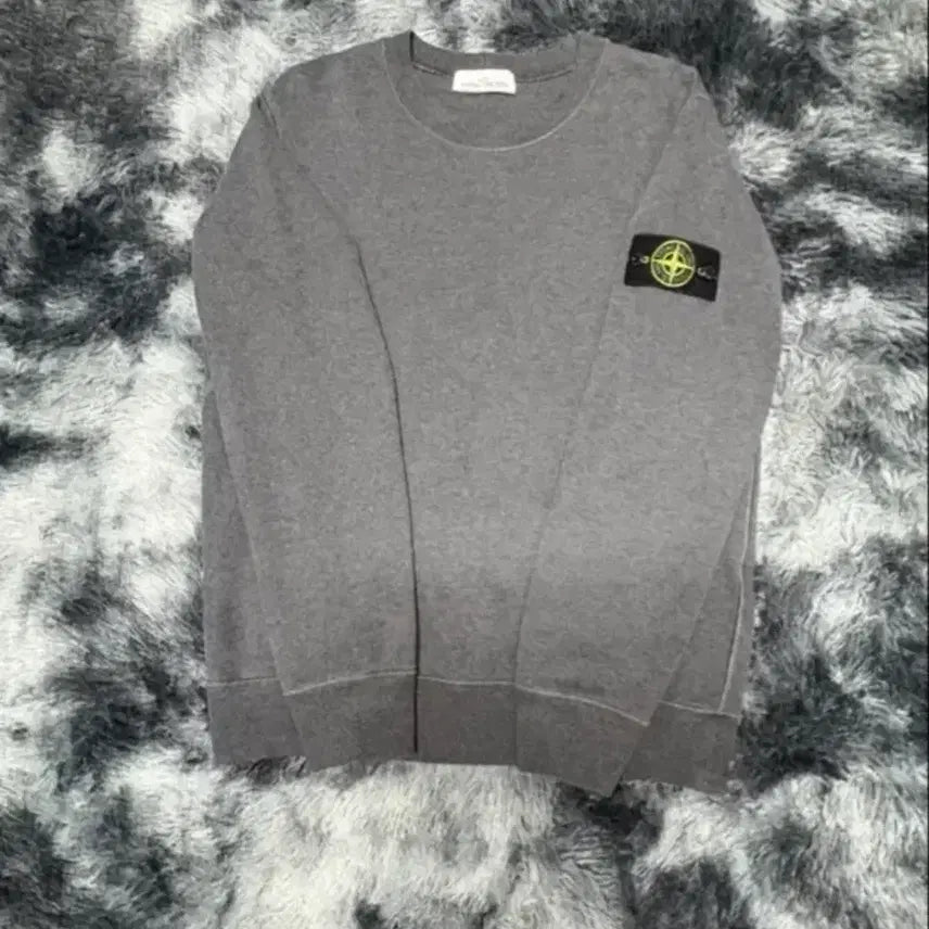 [BUNJANG] Stone Island Sweatshirt Gray M / [M size]스톤 아일랜드 맨투맨 그레이