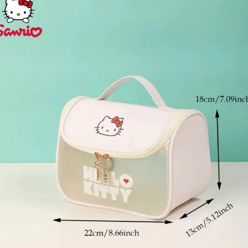 [BUNJANG] Sanrio Hello Kitty Clear Waterproof Pouch / 산리오 헬로키티 투명 방수 파우치 (새상품)