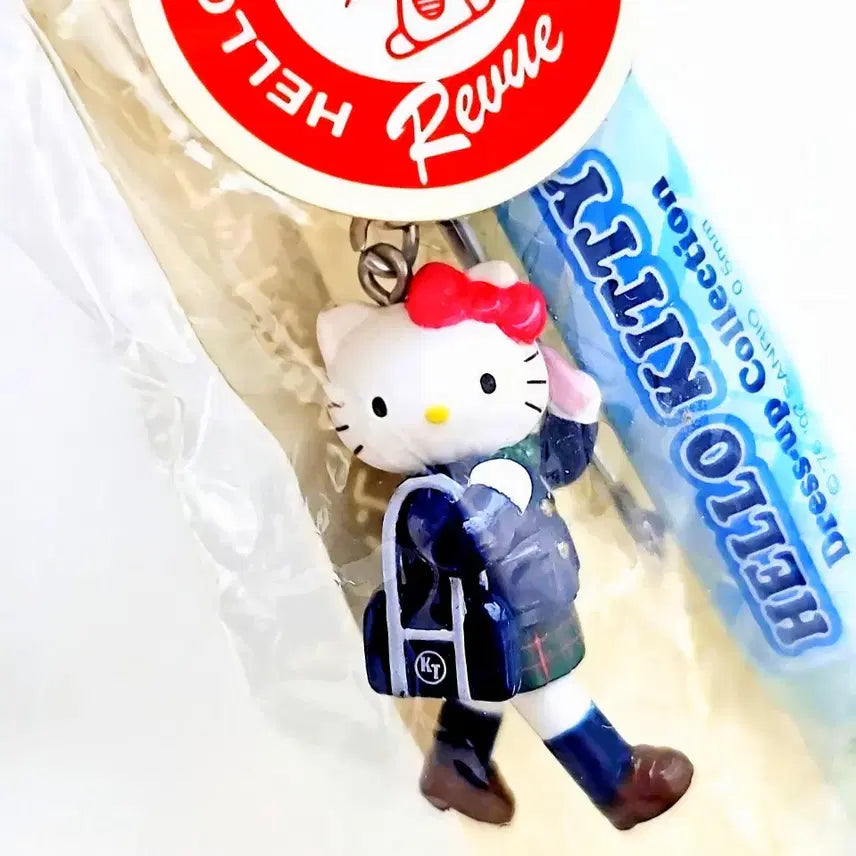 [BUNJANG] Dress-Up Kitty 2-Way Ballpoint Pen & Mechanical Pencil / 드레스업 키티 샤프 볼펜, 키티 2way펜, 롱다리 키티,교복키티