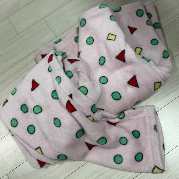[BUNJANG] Crayon Shin-chan Pink Pajamas / 짱구 핑크 수면잠옷