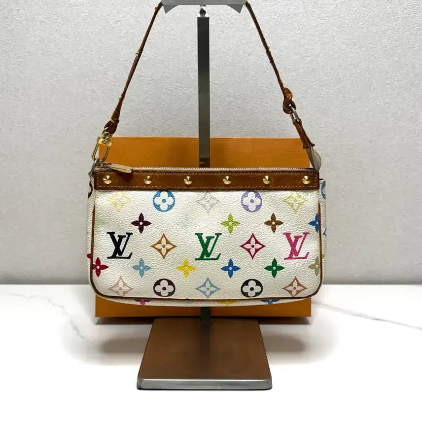 [BUNJANG] Louis Vuitton Multicolor Pochette Shoulder Bag / (EVENT)루이비통 멀티컬러 포쉐트 숄더백