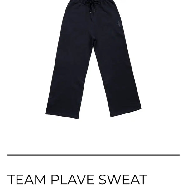 [BUNJANG] PLAVE Team PLAVE Sweatpants Navy L (Sealed) / 플레이브 팀플레이브 팬츠 네이비 L 미개봉