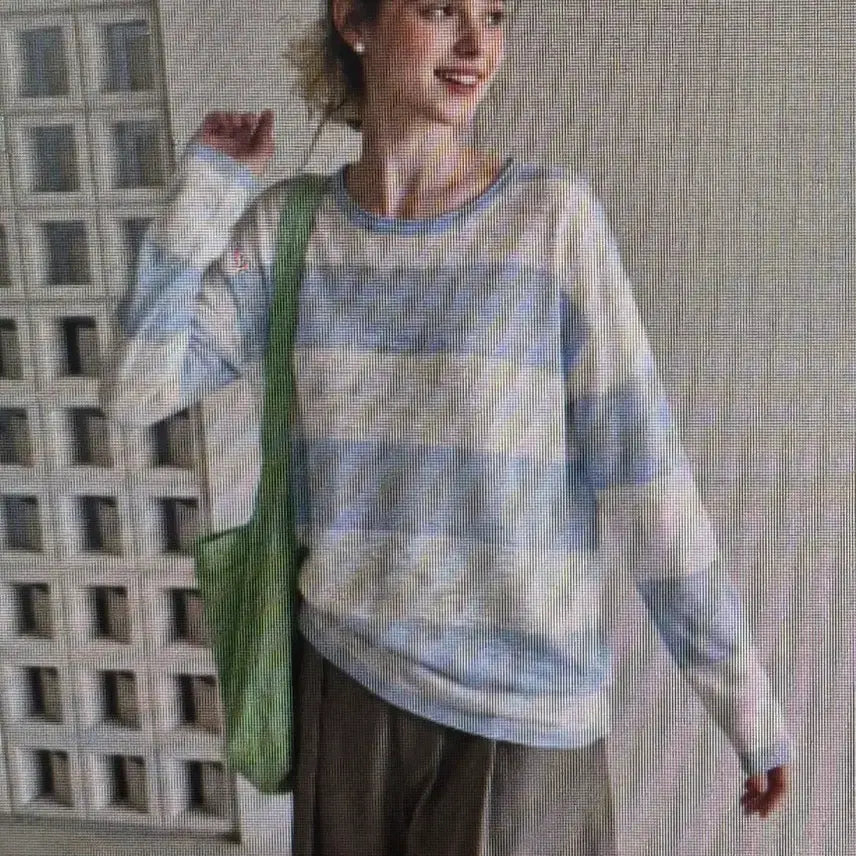 [BUNJANG] Sallanta Striped Long-Sleeve T-Shirt / (해외배송)살안타 스트라이프 긴팔 티셔츠