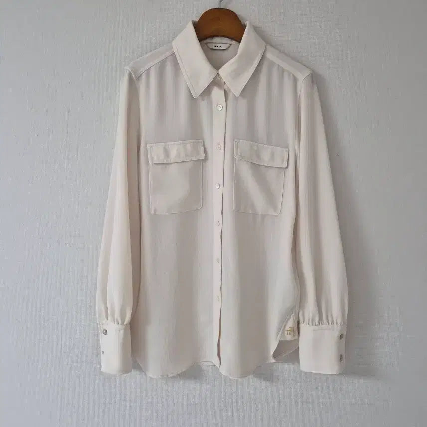 [BUNJANG] Hazzys Women's Ivory Blouse / [헤지스]여성 블라우스 아이보리