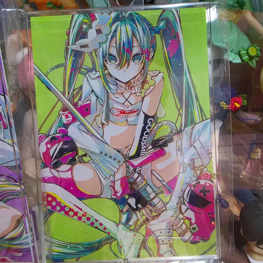 [BUNJANG] Good Smile Racing Racing Miku 2025 Anime Art Acrylic Stand / 레이싱 미쿠 2025 애니 아트 아크릴 스탠드