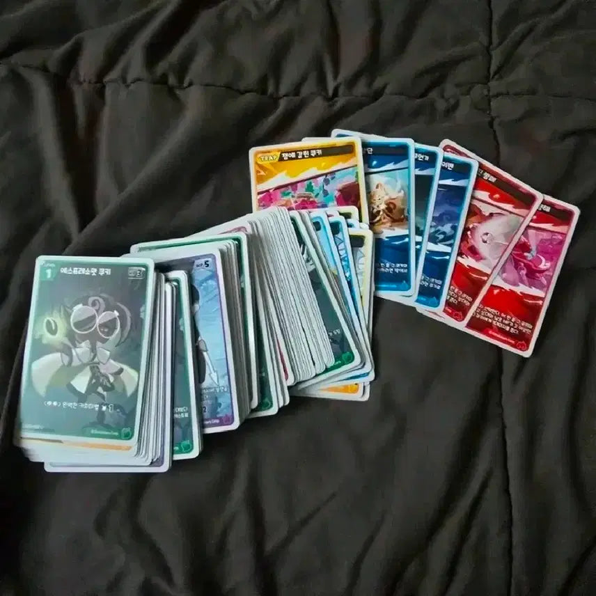 [BUNJANG] Cookie Run Cards Series 9 & 10 General Card Bundle / 쿠키런 카드 9탄 10탄 일반카드 4nn장 일괄 판매