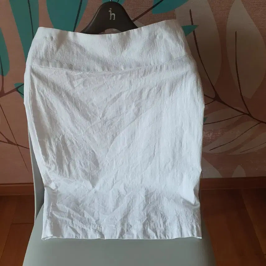 [BUNJANG] EDP White H-Line Midi Skirt Size 67-92 / EDP 화이트 H라인 스커트 67-92